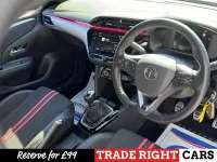 Used Vauxhall Corsa SRi 100 HP (73 kW) 2021 Blue Hatchback