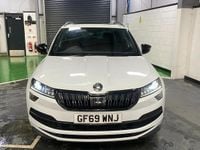 Used Skoda Karoq SportLine 150 HP (110 kW) 2020 White SUV