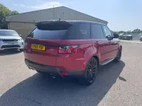 Used Land Rover Range Rover HSE Dynamic 306 HP (225 kW) 2015 Red SUV