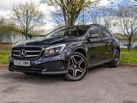 Used Mercedes GLA220 AMG line 177 HP (130 kW) 2016 Black SUV