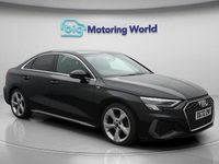 Used Audi A3 S-Line 110 HP (80 kW) 2022 Black Sedan