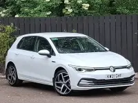 Used VW Golf Style 150 HP (110 kW) 2021 White Coupe