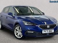 Used Seat Leon SE Dynamic 110 HP (80 kW) 2023 Blue Hatchback