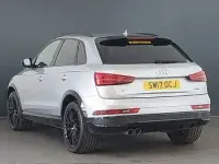 Used Audi Q3 Black Edition 150 HP (110 kW) 2017 Silver SUV