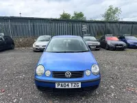Used VW Polo 55 HP (40 kW) 2004 Blue Hatchback