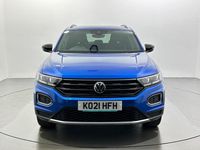 Used VW T-Roc Black Edition 110 HP (80 kW) 2021 Blue SUV
