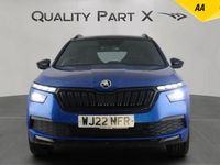 Used Skoda Kamiq Monte Carlo 115 HP (84 kW) 2022 Blue SUV