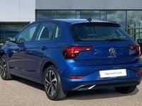 Used VW Polo Life 95 HP (69 kW) 2023 Reef blue metallic Hatchback