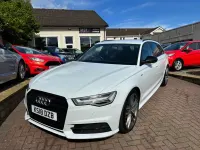 Used Audi A6 Black Edition 190 HP (139 kW) 2018 White Estate