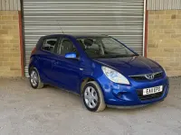 Used Hyundai i20 Comfort 2011 Blue Hatchback