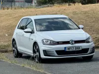 Used VW Golf VII GTI 230 HP (169 kW) 2017 White Hatchback