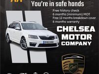 Used Skoda Octavia vRS 2013 White Estate