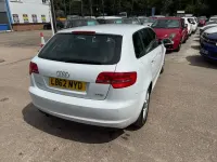 Used Audi A3 Sportback 105 HP (77 kW) 2013 White Hatchback