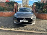 Begagnad Mazda 3 Inclusive 122 HK (89 kW) 2021 Grå Halvkombi
