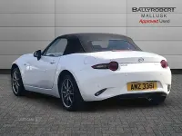 Used Mazda MX5 Exclusive-Line 132 HP (97 kW) 2023 White Cabriolet