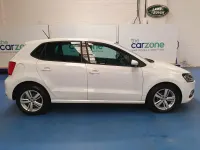 Used VW Polo Match 75 HP (55 kW) 2016 White Hatchback