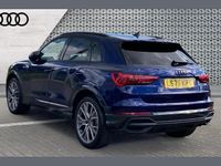 Begagnad Audi Q3 Black Edition 150 HK (110 kW) 2025 Blå SUV