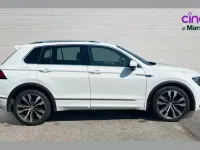 Used VW Tiguan R-line 150 HP (110 kW) 2020 White SUV