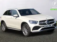 Used Mercedes GLC300 AMG line 245 HP (180 kW) 2022 White SUV