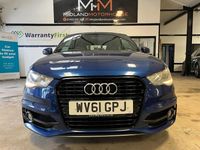 Used Audi A1 S-Line 122 HP (89 kW) 2011 Blue Hatchback