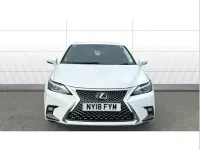 Used Lexus CT200h 134 HP (98 kW) 2018 White Hatchback