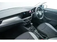 Used Skoda Scala 81 HP (59 kW) 2021 Brilliant silver metallic Hatchback