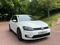 Used VW Golf VII GTE 204 HP (150 kW) 2015 White Hatchback