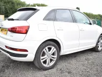 Used Audi Q3 S-Line 150 HP (110 kW) 2016 White SUV