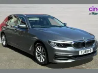 Used BMW 520 Sport Line 190 HP (139 kW) 2018 Blue Estate