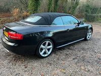 used Audi A5 Cabriolet 2.0 TDI S LINE 2d 168 BHP 6 SPEED MANUAL.