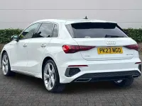 Used Audi A3 S-Line 150 HP (110 kW) 2023 White Sedan