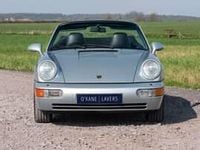 Used Porsche 911 Carrera 4 Cabriolet 250 HP (183 kW) 1990 Silver Cabriolet
