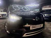 Used Vauxhall Crossland X Business Edition 83 HP (61 kW) 2019 Black SUV
