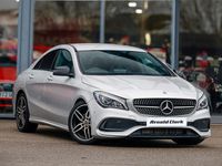 Used Mercedes CLA180 AMG line 122 HP (89 kW) 2018 Silver Sedan