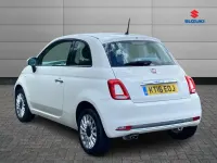 Used Fiat 500 Lounge 69 HP (50 kW) 2016 White Hatchback