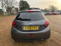 Used Peugeot 208 GT-line 100 HP (73 kW) 2019 Grey Hatchback