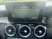 Begagnad Mercedes C350e Premium Plus 2018 Blå Sedan