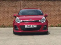 Used Kia Rio 2015 Red Hatchback