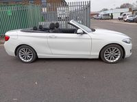 Used BMW 218 2018 White Cabriolet