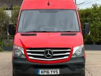 Used Mercedes Sprinter 2016 Red Van