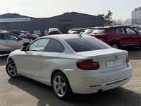 Used BMW 218 Sport Line 2014 White Coupe