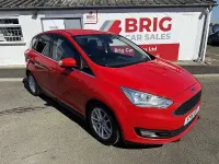 Second-hand Ford C-MAX Zetec 125 CP (91 kW) 2016 Roșu Monovolum