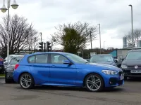 Used BMW 116 M Sport 114 HP (83 kW) 2019 Estoril blue Hatchback