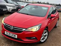 Used Vauxhall Astra SRi 150 HP (110 kW) 2018 Red Hatchback