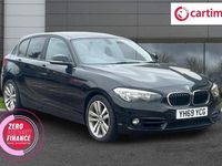 Used BMW 118 Sport Line 136 HP (100 kW) 2019 Black Hatchback