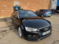 Used Audi A3 Cabriolet S-Line 110 HP (80 kW) 2014 Black Cabriolet