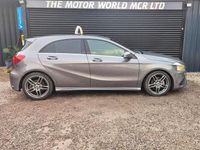 Used Mercedes A200 AMG line 136 HP (100 kW) 2017 Grey Hatchback