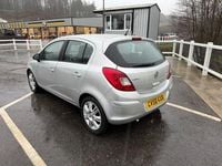 Used Vauxhall Corsa Design Edition 79 HP (58 kW) 2008 Silver Hatchback