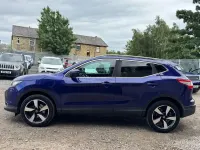 Used Nissan Qashqai N-Connecta 110 HP (80 kW) 2016 Blue SUV