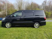 Usado Toyota Alphard 159 HP (116 kW) 2006 Preto Monovolume